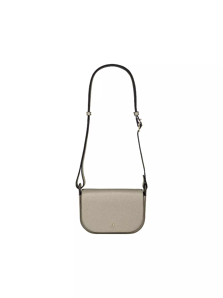 AIGNER | Ledertasche - Umhängetasche PURA Small | beige