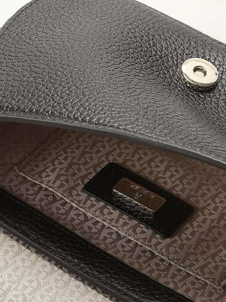 AIGNER | Ledertasche - Umhängetasche PURA Small | schwarz