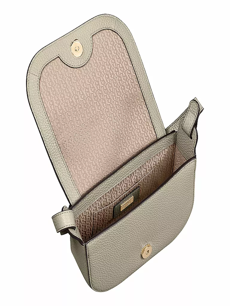 AIGNER | Ledertasche - Umhängetasche PURA Small | schwarz