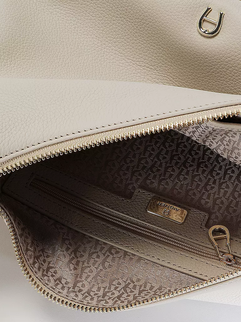 AIGNER | Ledertasche - Umhängetasche ZITA  | creme