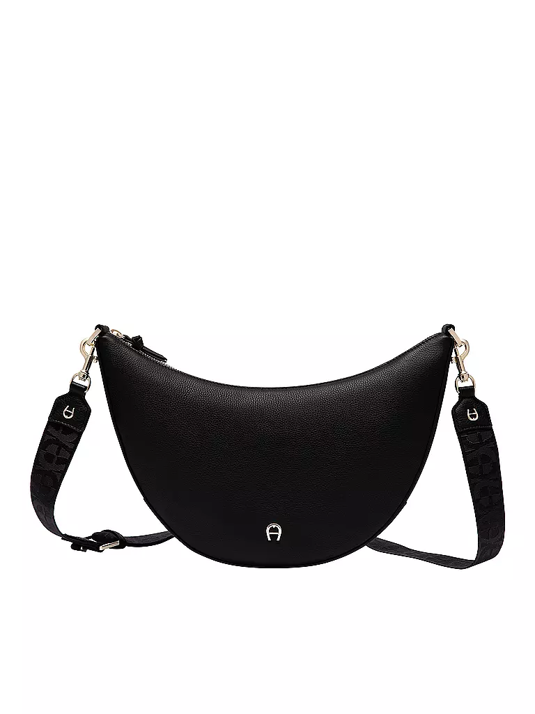 AIGNER | Ledertasche - Umhängetasche ZITA Medium | schwarz