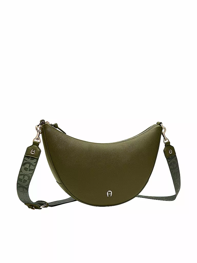 AIGNER | Ledertasche - Umhängetasche ZITA Medium | schwarz