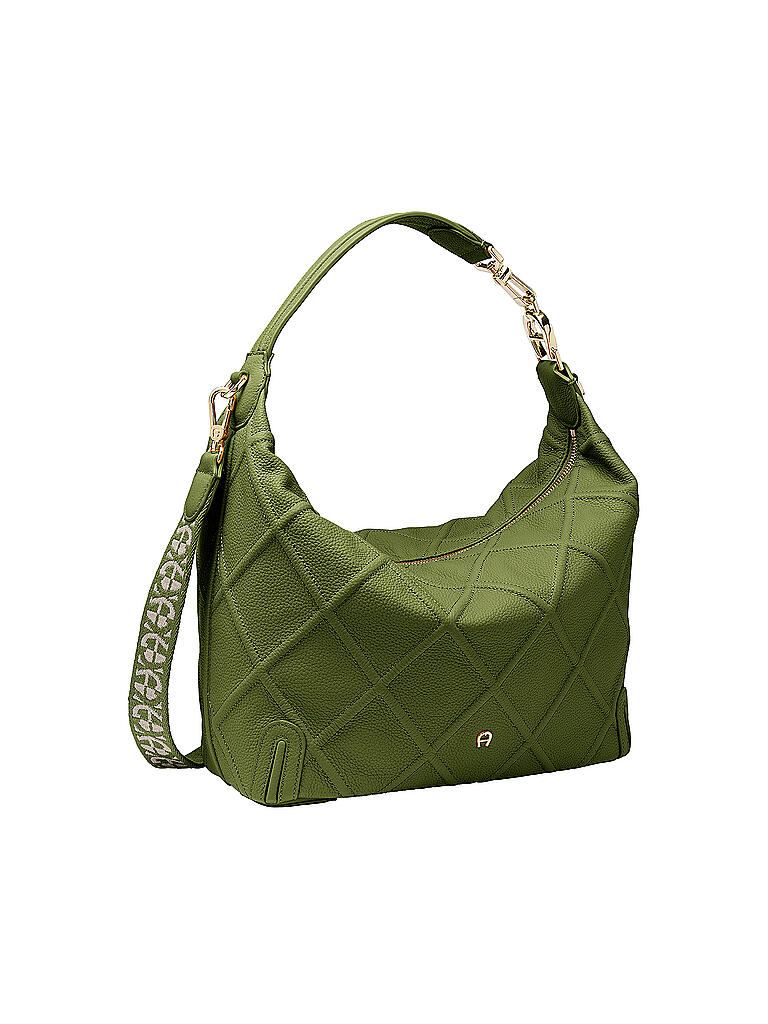 AIGNER | Tasche - Hobo Palermo M  | grün