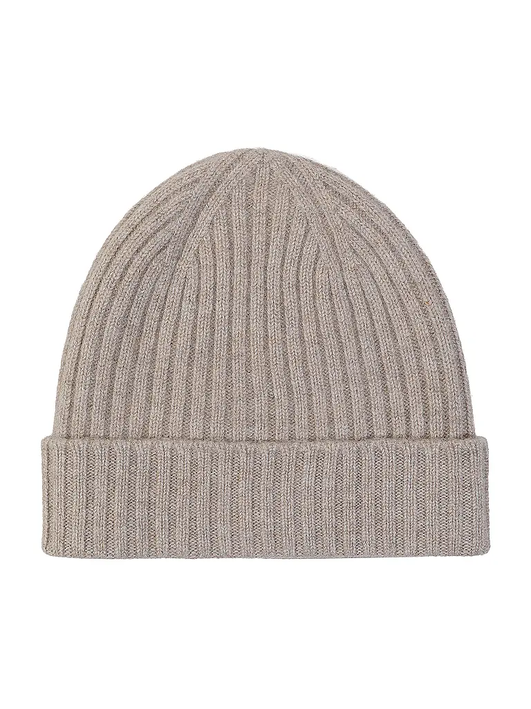 AKAROA | Kaschmirmütze - Haube LU | beige