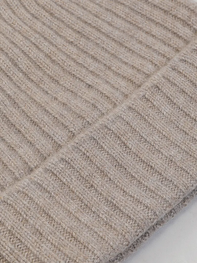 AKAROA | Kaschmirmütze - Haube LU | beige