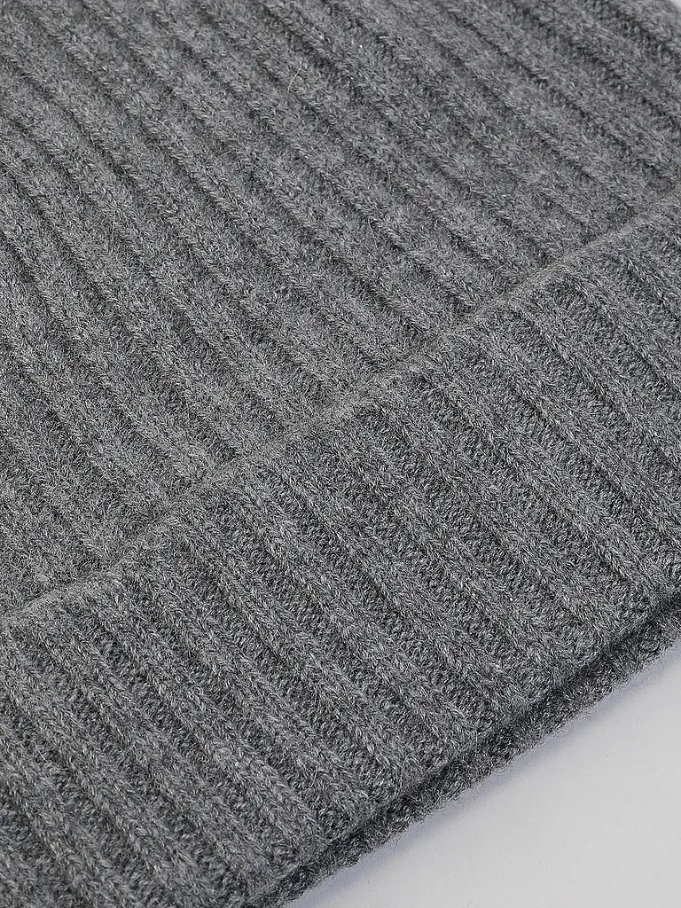 AKAROA | Kaschmirmütze - Haube LU | grau