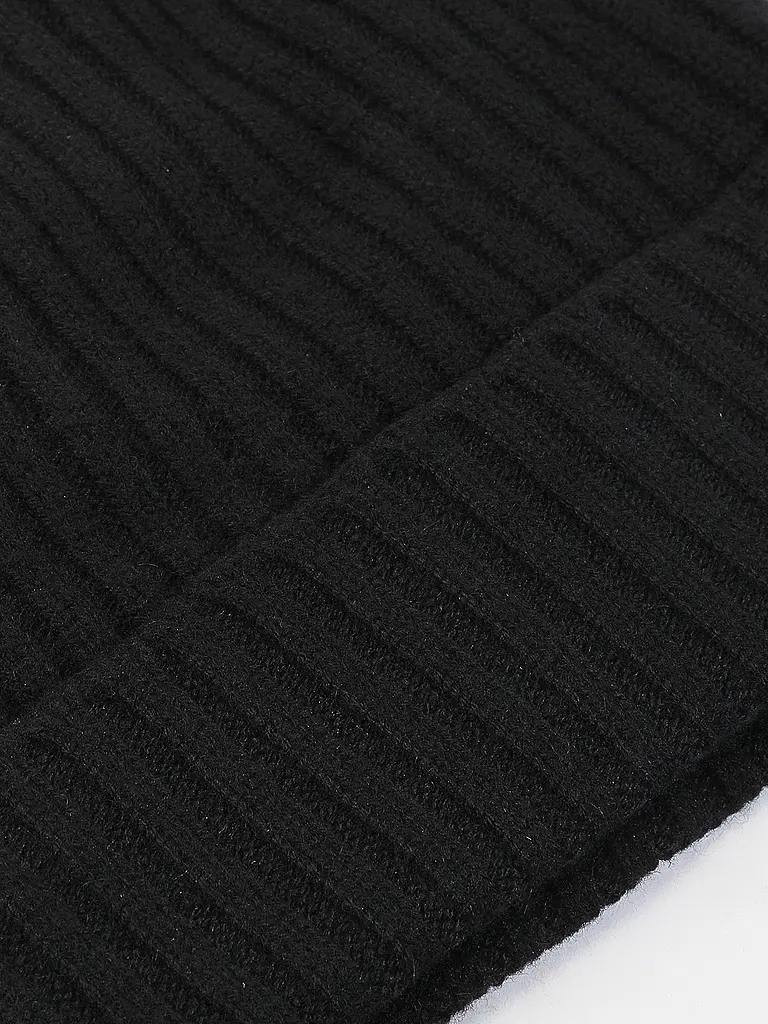 AKAROA | Kaschmirmütze - Haube LU | schwarz