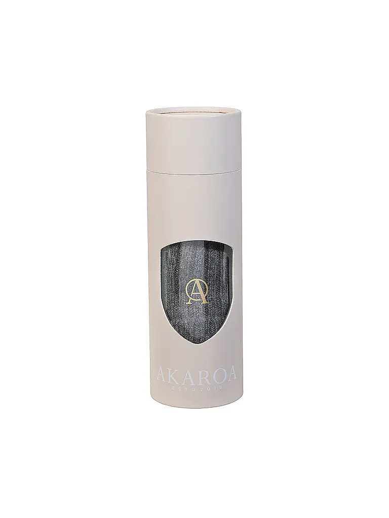 AKAROA | Kaschmirmütze - Haube LU | grau