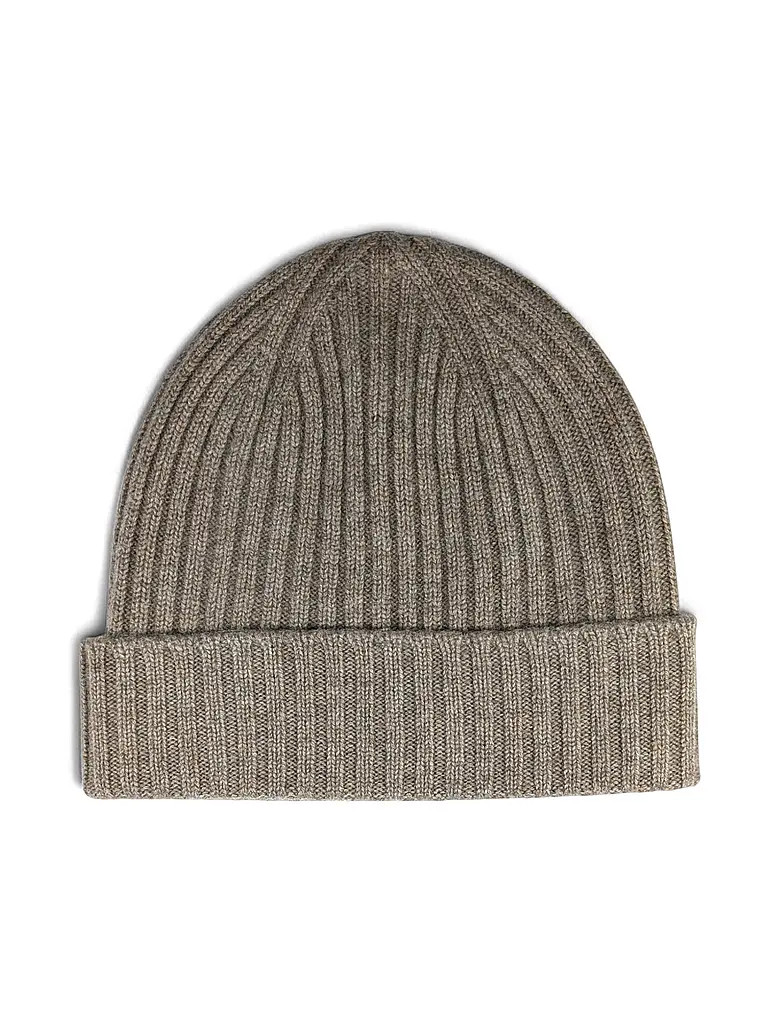 AKAROA | Kaschmirmütze - Haube LU | beige