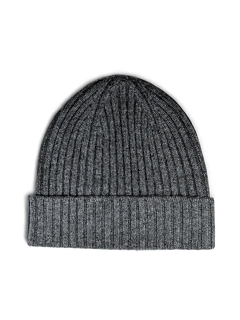 AKAROA | Kaschmirmütze - Haube LU | grau