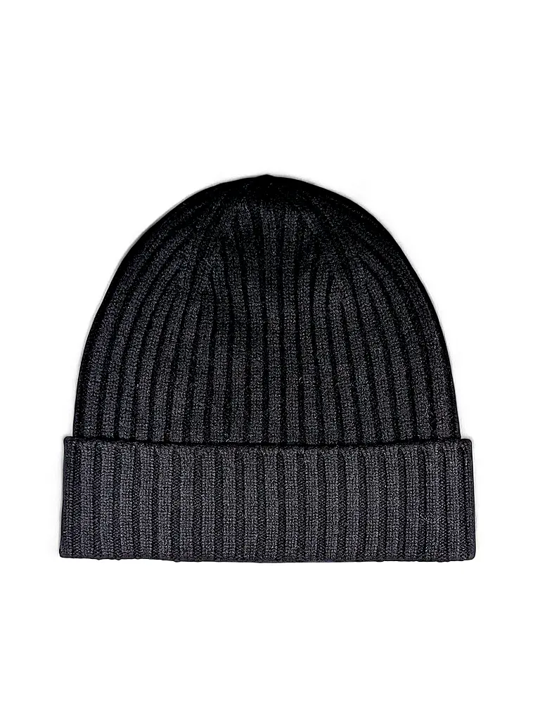 AKAROA | Kaschmirmütze - Haube LU | schwarz