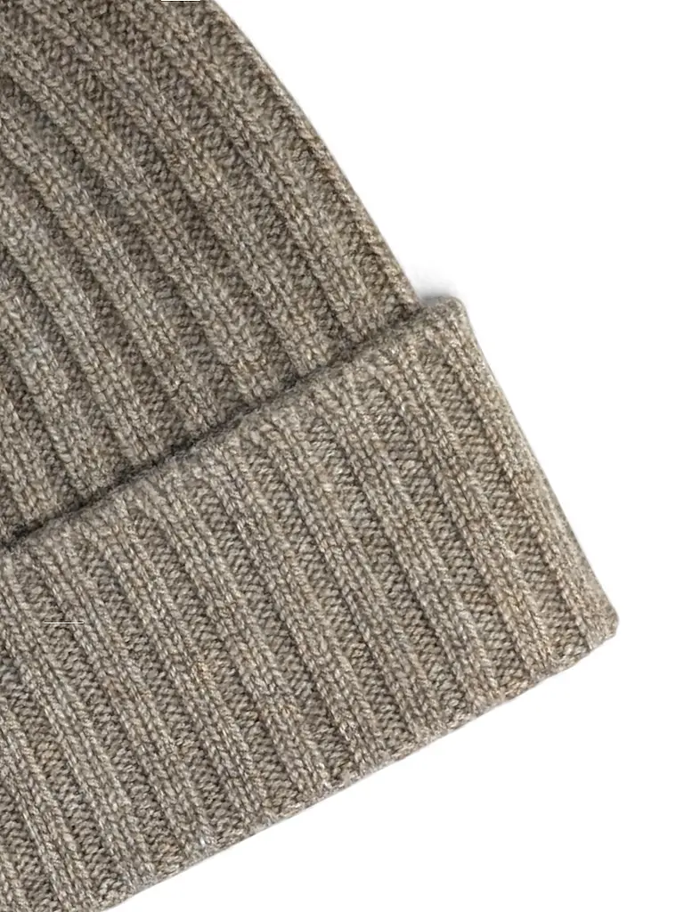AKAROA | Kaschmirmütze - Haube LU | beige