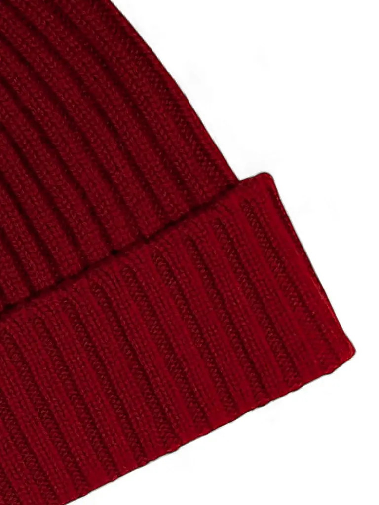 AKAROA | Kaschmirmütze - Haube LU | rot