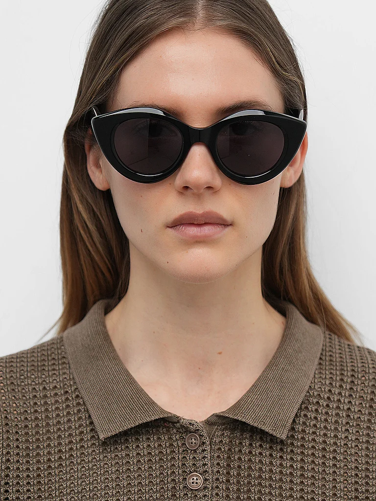 Lunettes de soleil ALAIA AA0091S noir femme 2