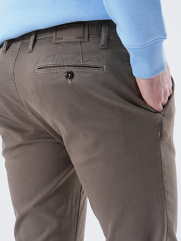 Alberto Chino Slim Fit Beige 33/L34 2