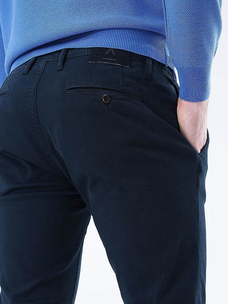 Alberto Chino Slim Fit Navy 33/L32 2