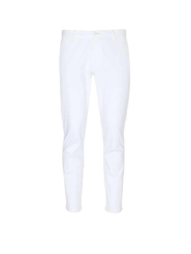 ALBERTO Chino Slim Fit ROB LIGHT SUPERSTRETCH weiss | 33/L34