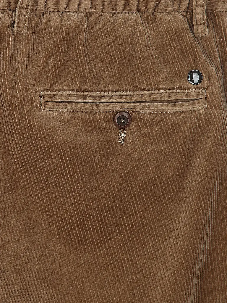 ALBERTO | Cordhose Slim Fit JUMP | braun