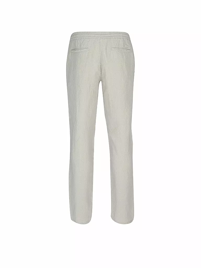 ALBERTO | Leinenhose HOUSE Tapered Fit | beige