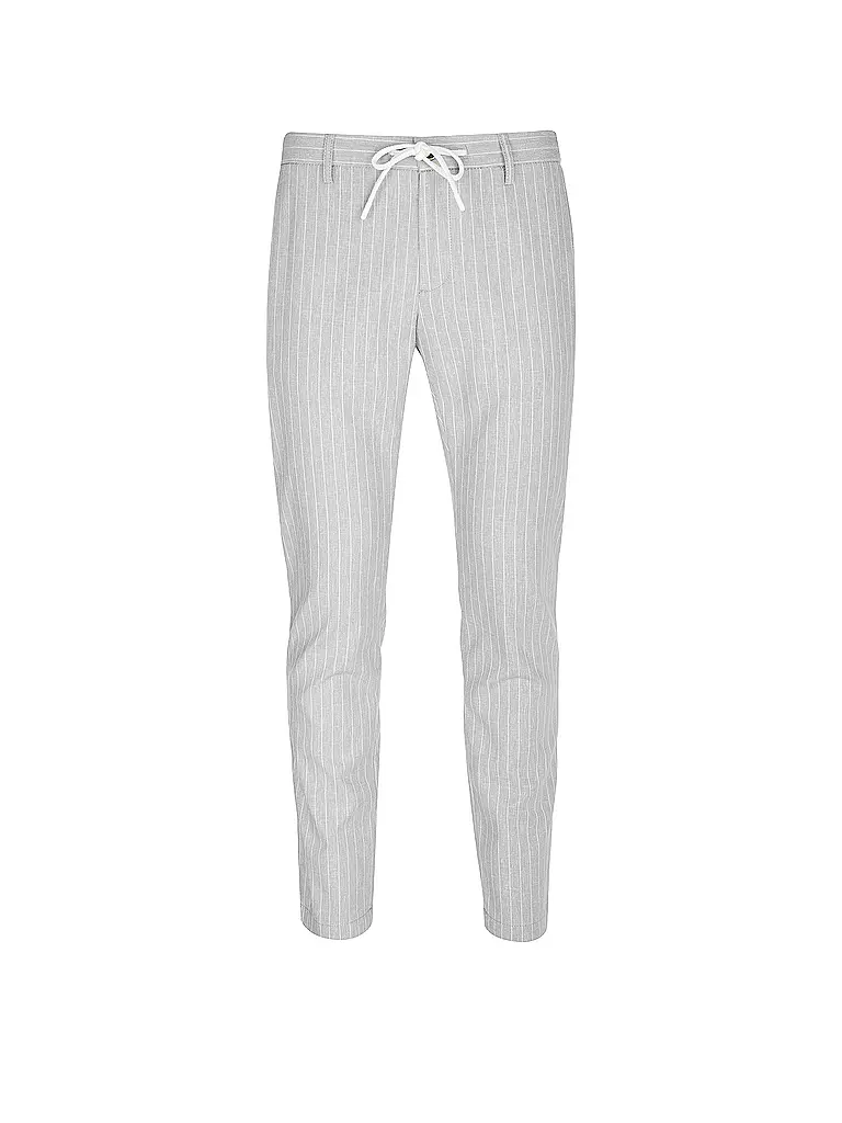 ALBERTO | Leinenhose JUMP | grau