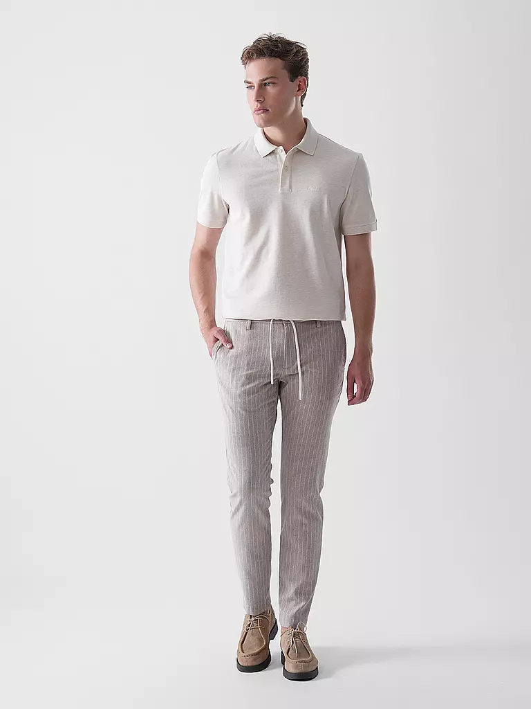 ALBERTO | Leinenhose JUMP | beige