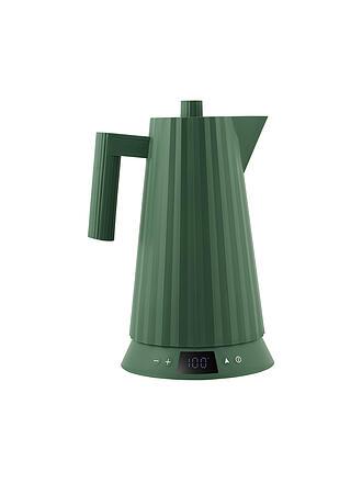 ALESSI | Wasserkocher 1,7l Plissee Th. Harz / Gruen