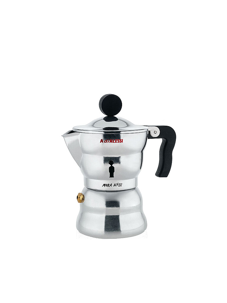 Espressomaschine Moka- - Aluminium / 3 Tassen silber baby
