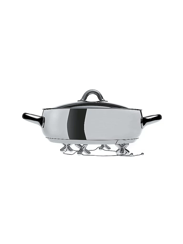 Alessi Topfuntersetzer Tripod Edelstahl silber baby 3