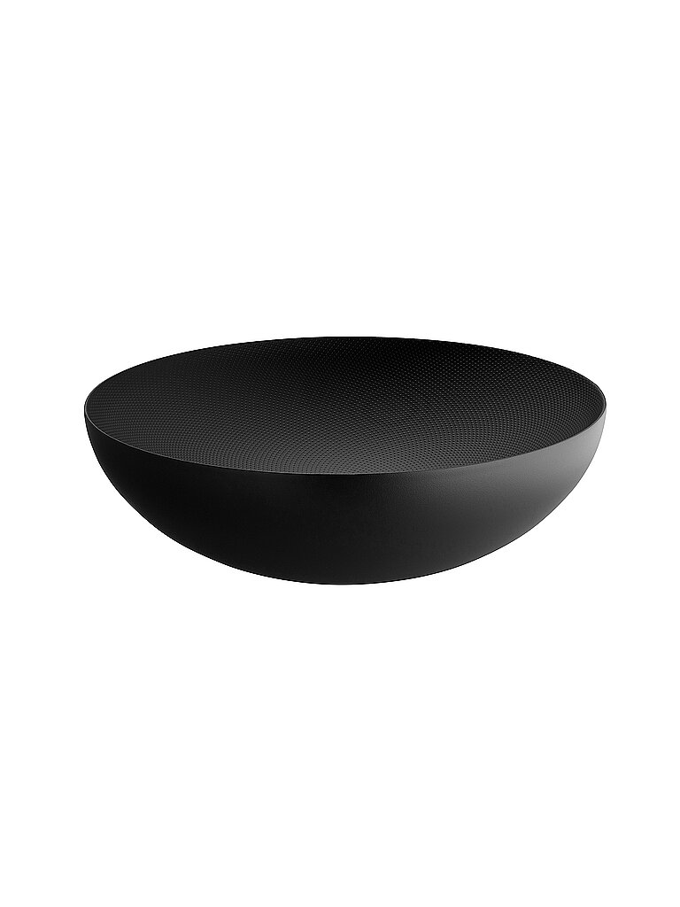 Alessi Schale Double Stahl 32cm Schwarz schwarz baby