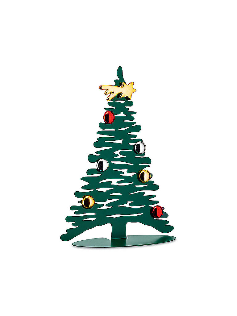 ALESSI Weihnachtsbaum Bark for Christmas Grün grün