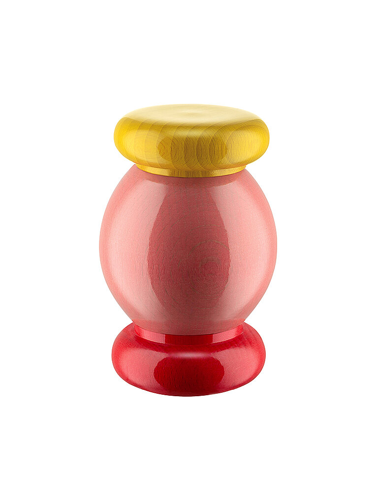 Salz/Pfeffer Mühle Buchenholz 11cm bunt baby