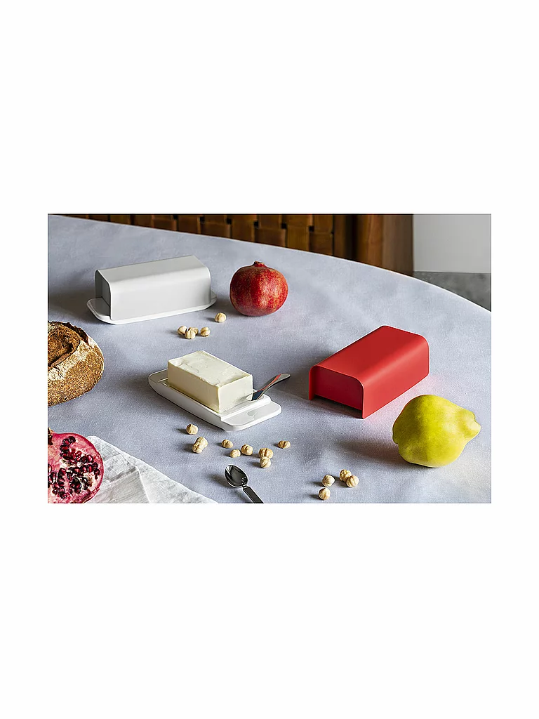 ALESSI Beurrier Mattina 9,5cm Rouge rouge