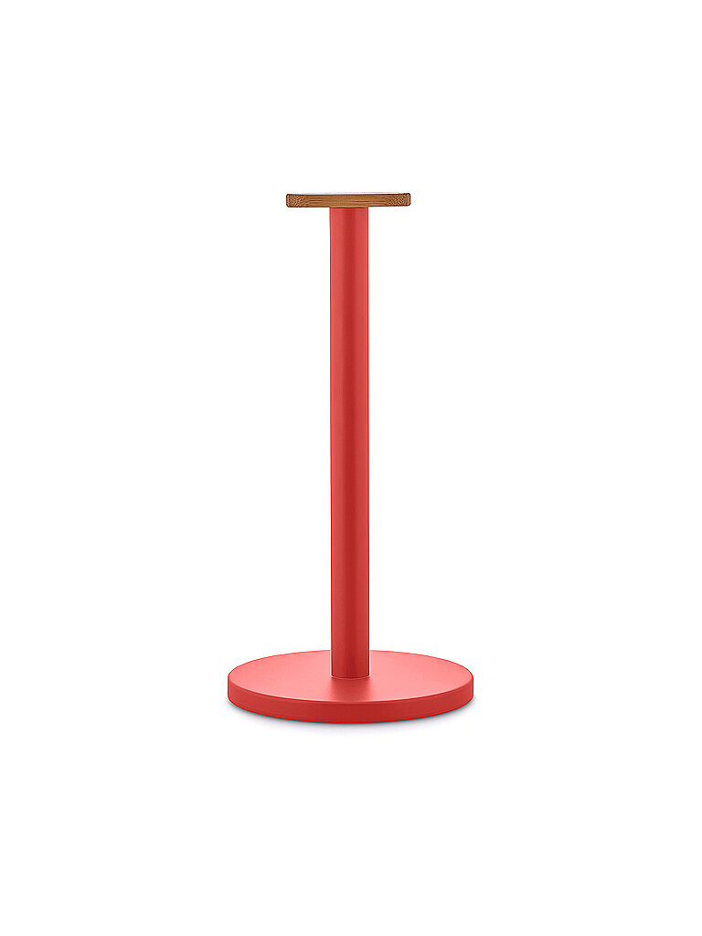 ALESSI Rollenhalter Mattina 33cm Rot/Bambus rot