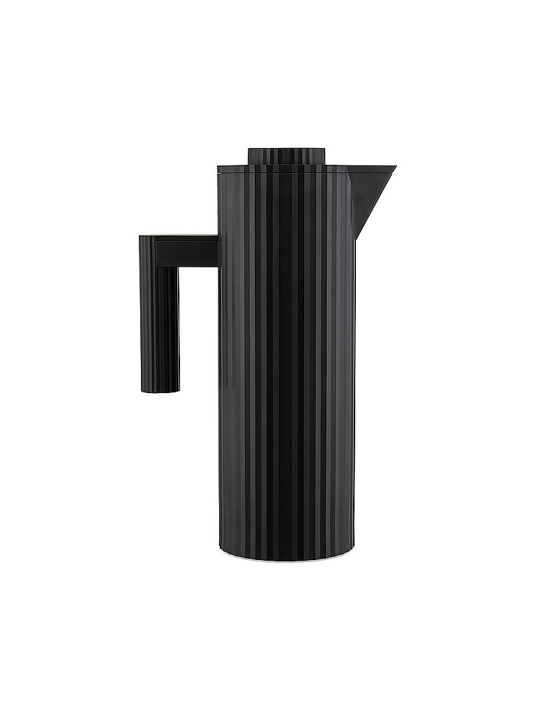 Thermoskanne - Isolierkanne Plisse 1 l Schwarz schwarz baby