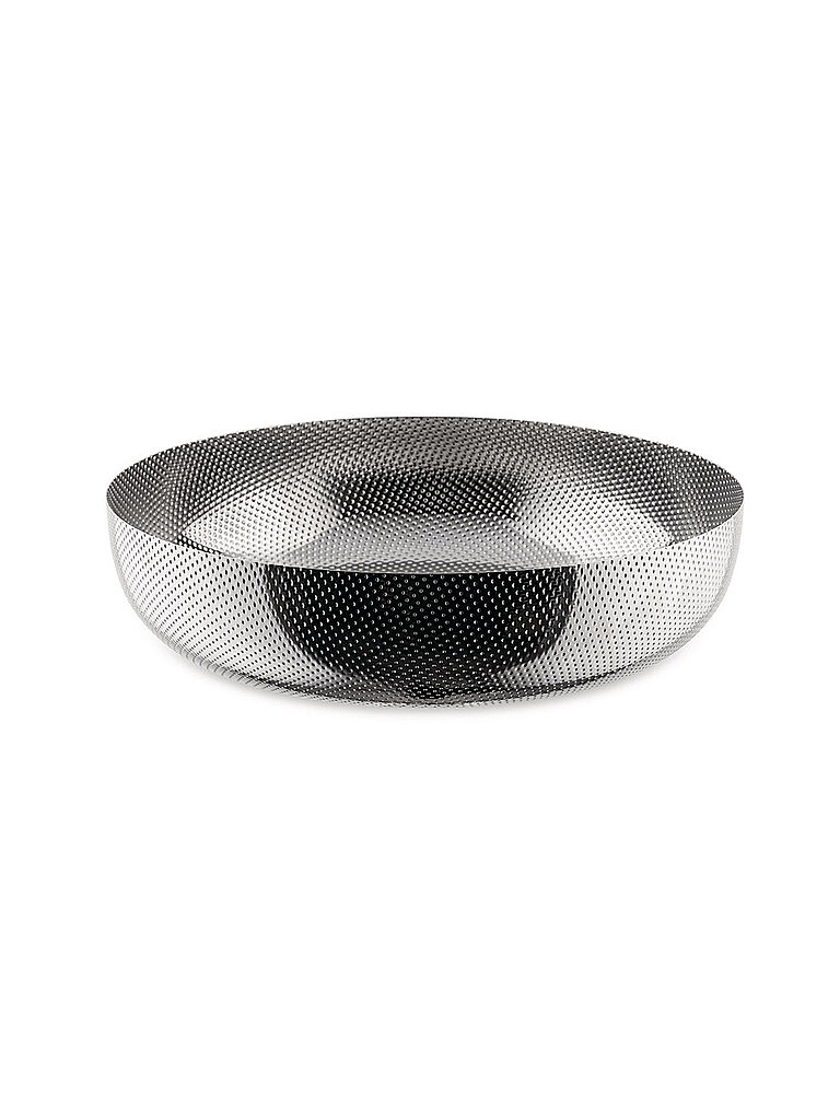 ALESSI Schale 24cm Edelstahl silber