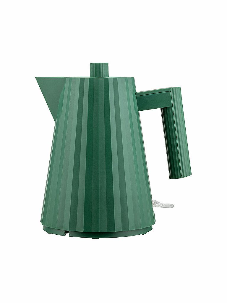 ALESSI Wasserkocher 1L Plisse Grün  MDL06/1GR dunkelgrün