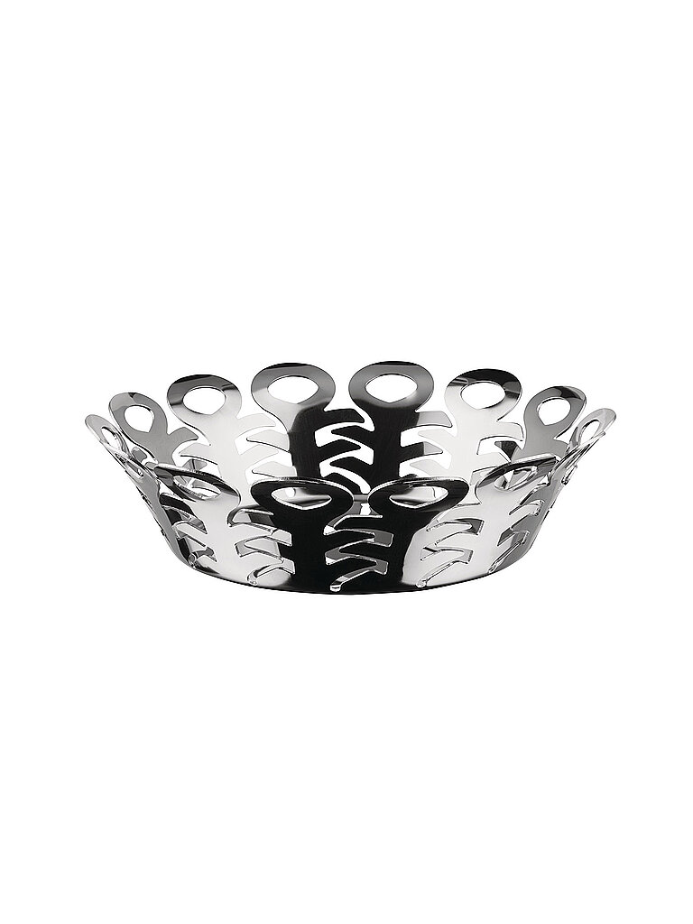 Korbschale VIMINI 22cm Edelstahl silber baby
