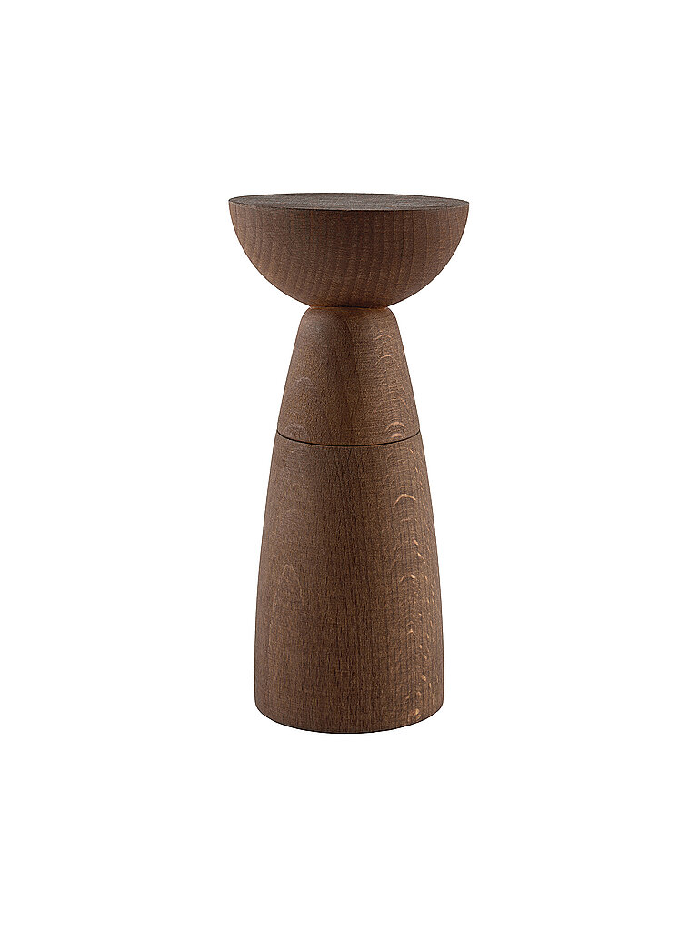 ALESSI Salz-, Pfeffer- und Gewürzmühle OAXACA Holz/Braun braun