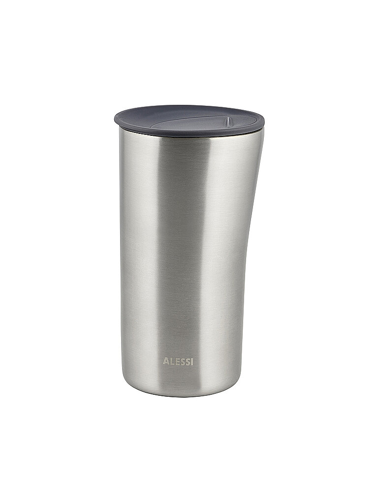 ALESSI Isolierbecher - Thermosbecher BURI Edelstahl silber