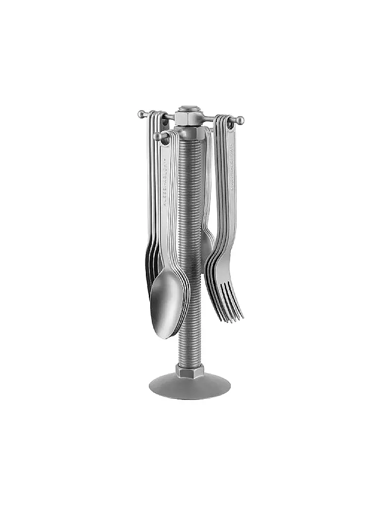 ALESSI | Besteckgarnitur Conversational Objects | silber