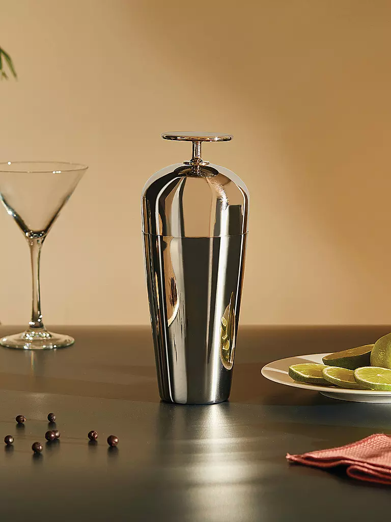 ALESSI | Cocktailshaker Parisienne 50cl Edelstahl | silber