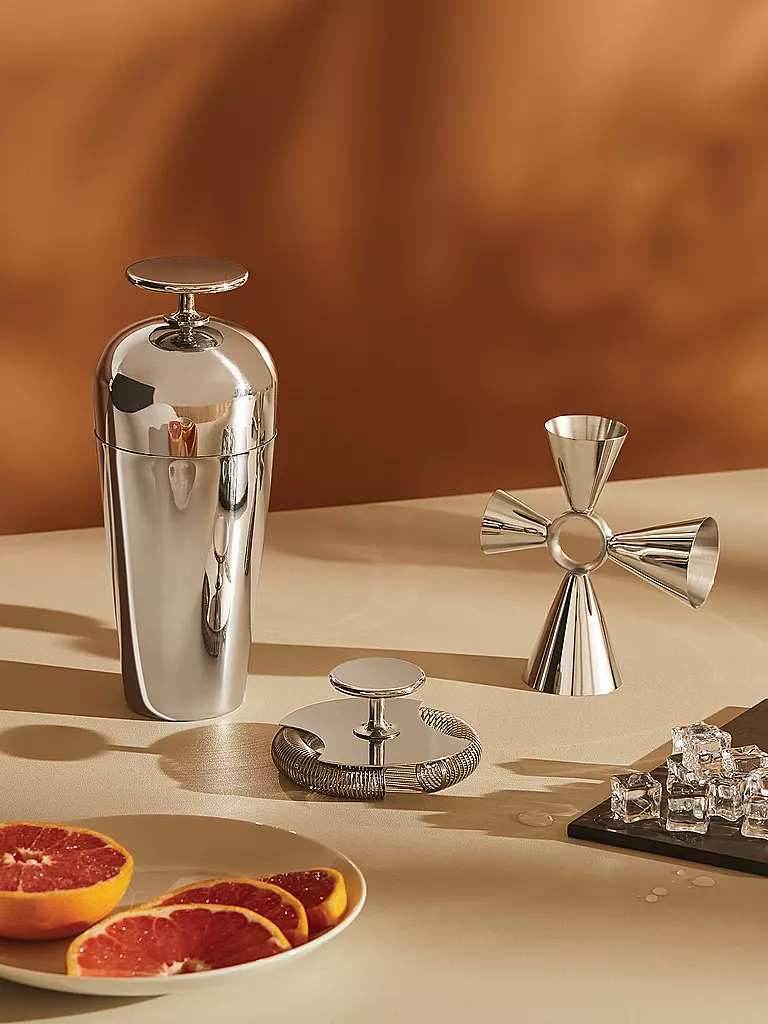 ALESSI | Cocktailshaker Parisienne 50cl Edelstahl | silber