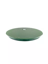ALESSI | Digitale Küchenwaage Plisse Thermoplastisches Harz / Weiss | dunkelgrün