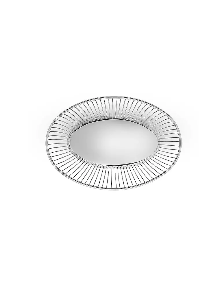 ALESSI | Drahtkorb oval 28cm | silber