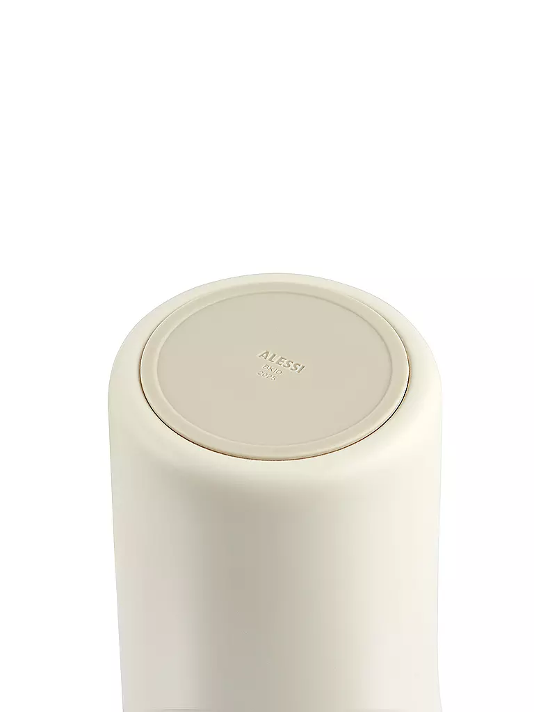 ALESSI | Isolierbecher - Thermosbecher BURI Creme | dunkelgrün