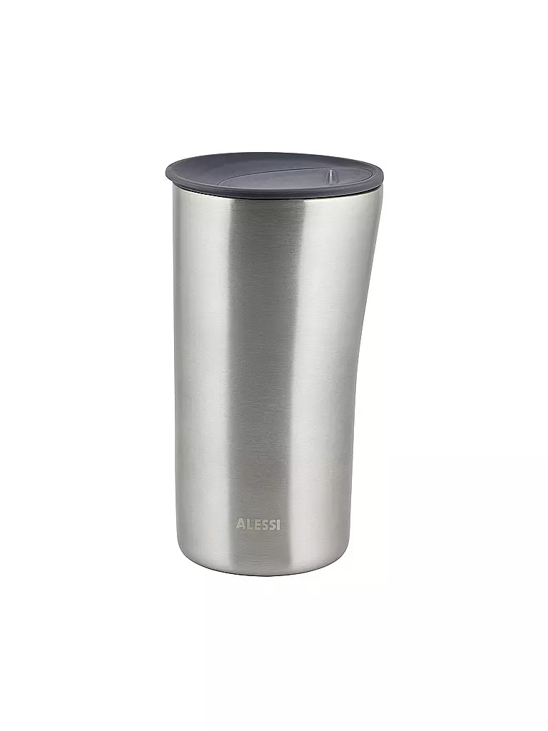 ALESSI | Isolierbecher - Thermosbecher BURI Edelstahl | silber