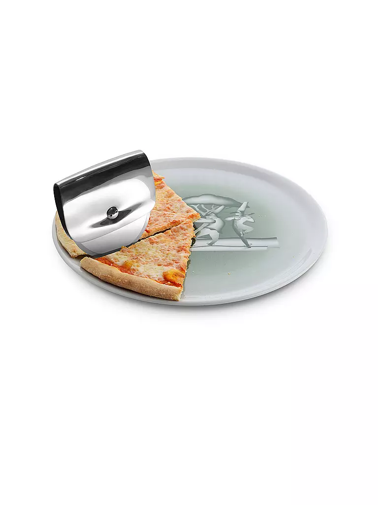 ALESSI | Pizzaroller Tajo  | silber