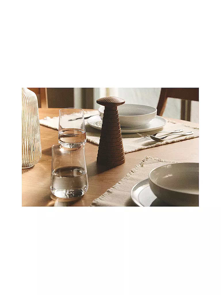 ALESSI | Salz-, Pfeffer- und Gewürzmühle YUCATAN Holz/Braun | braun