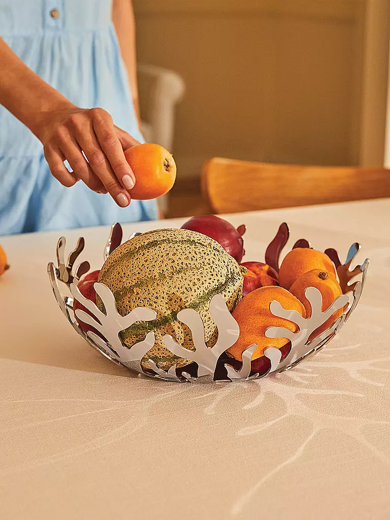 ALESSI | Schale Mediterraneo 21cm Edelstahl | silber