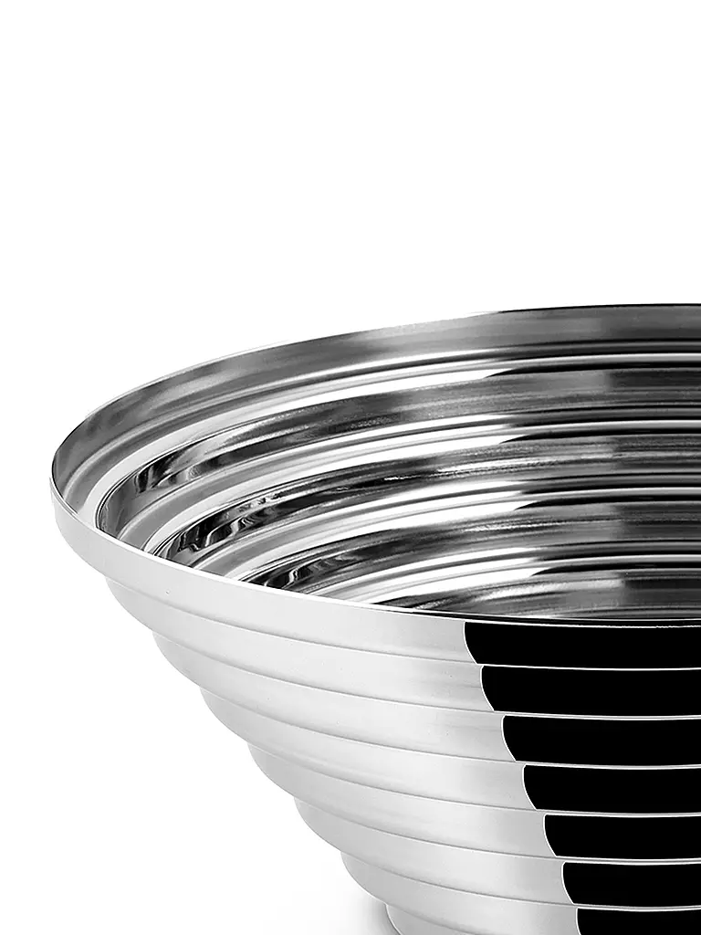 ALESSI | Schale rund MAYA 25cm Edelstahl | silber